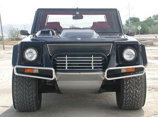 Illustration for article titled Rambo's Lambo: The Lamborghini LM002
